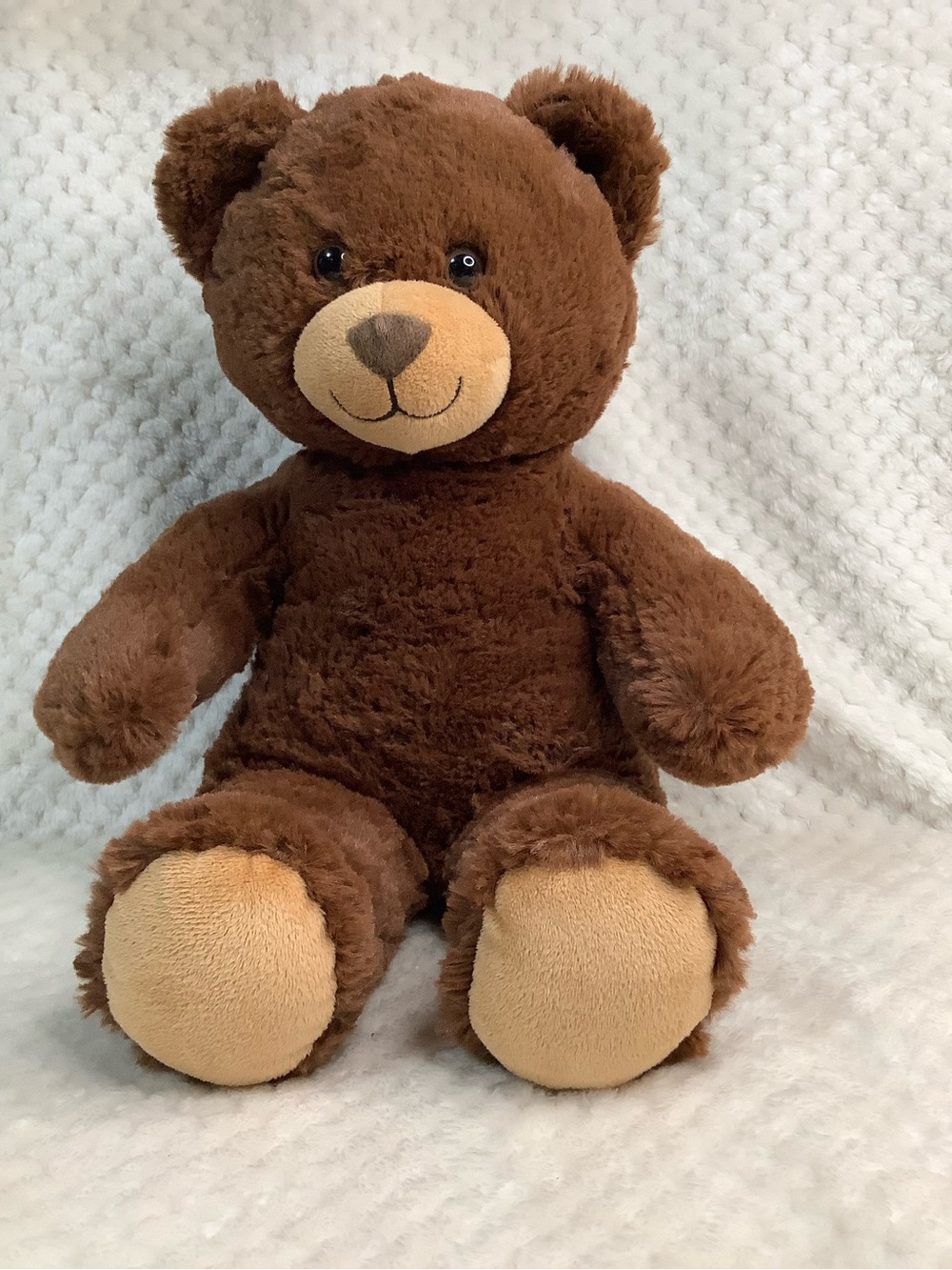 Build-A-Bear Brown Teddy with Tan Snout & Paw Pads